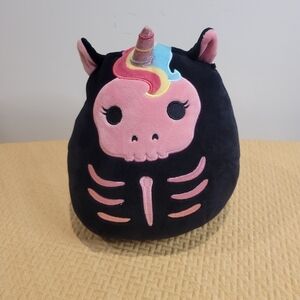Squishmallows sketlana pink skeleton unicorn plush